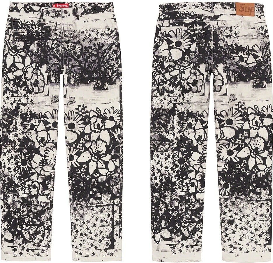 Christopher Wool/SupremeRegular Jean